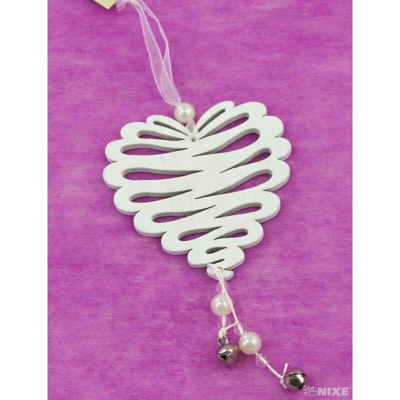 ZÁVĚS STROMEK D 9cm*BÍLÁ