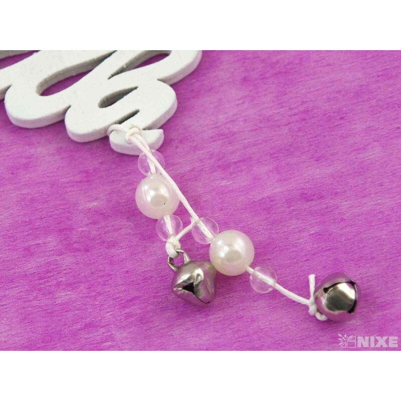 ZÁVĚS STROMEK D 9cm*BÍLÁ