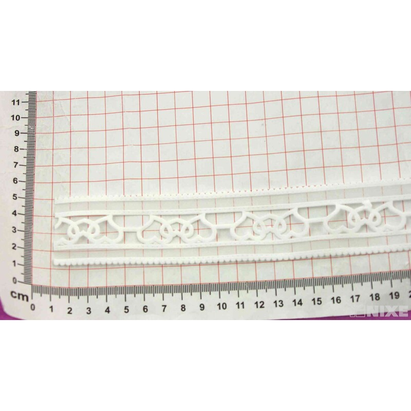 STUHA SRDÍČKA 38mmx10yd*BÍLÁ