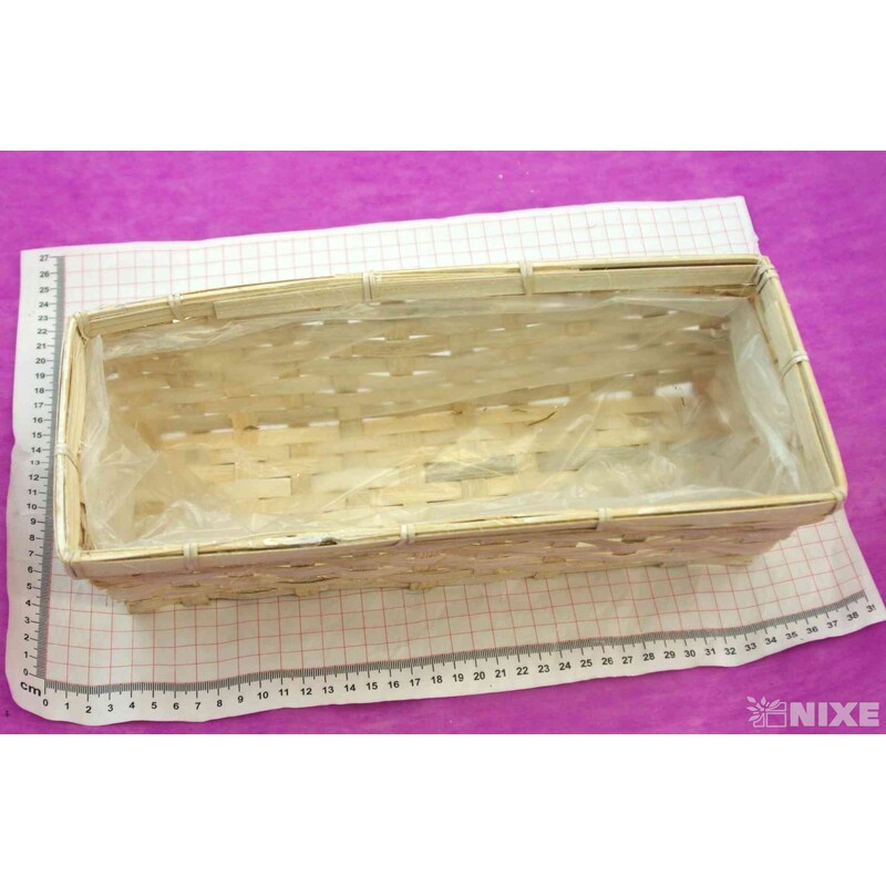 MISKA OBDÉLNÍK 32x12x9cm*BÍLÁ