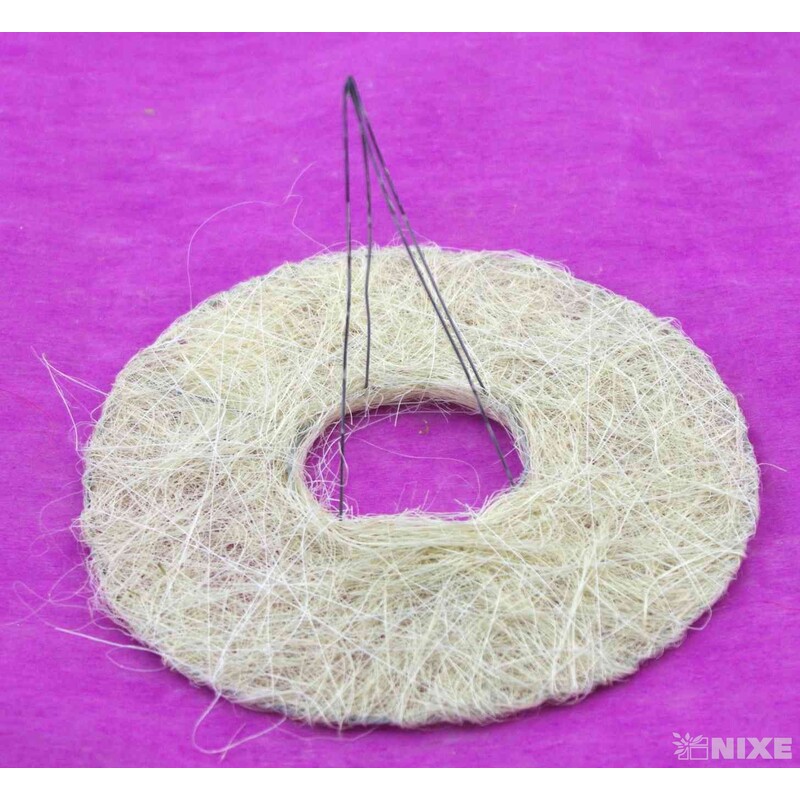 PODLOŽKA SISAL KRUH 20cm*BÍLÁ
