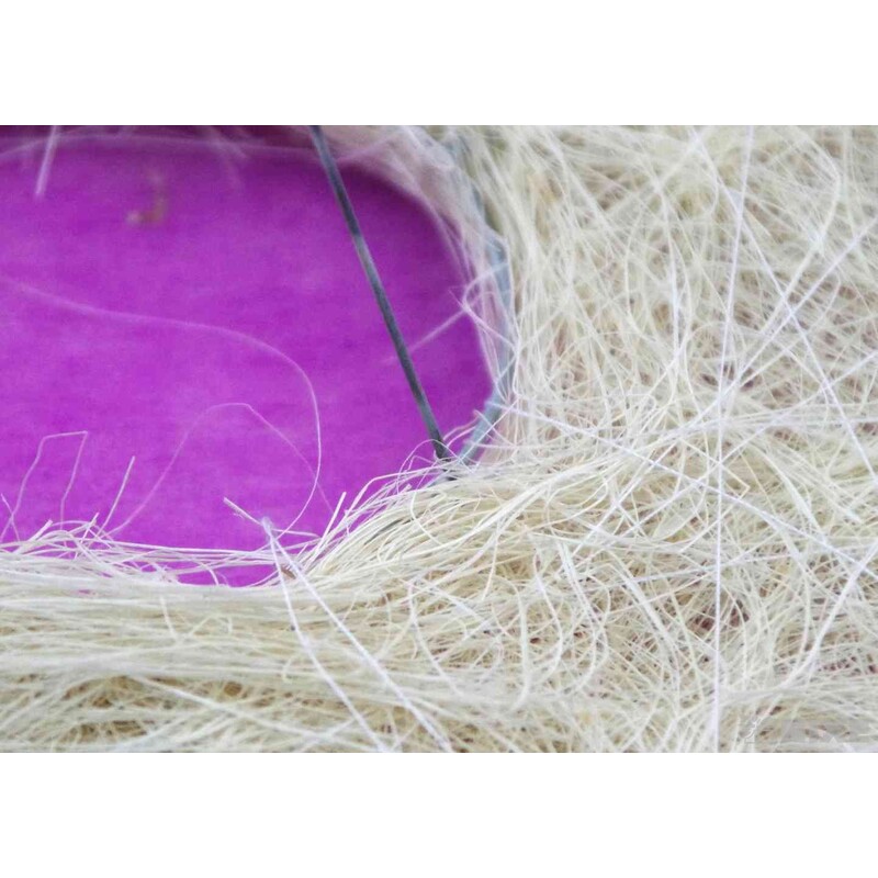 PODLOŽKA SISAL KRUH 20cm*BÍLÁ