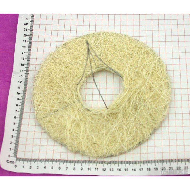 PODLOŽKA SISAL KRUH 20cm*BÍLÁ