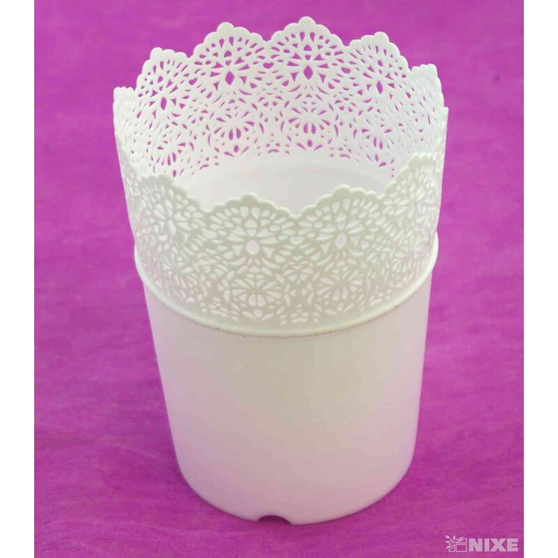 OBAL PLAST 16x12cm*BÍLÁ