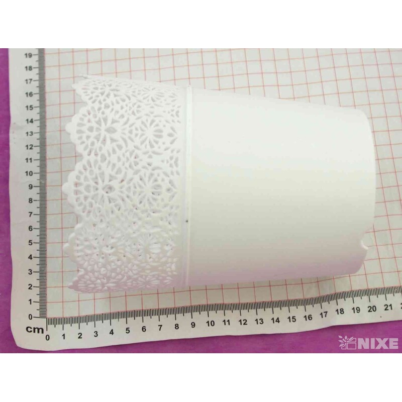 OBAL PLAST 16x12cm*BÍLÁ