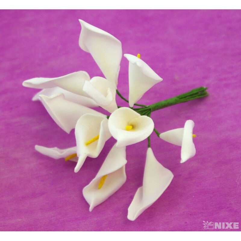 KYTIČKA SV. KALA 4x11cm 12ks 12sv*BÍLÁ