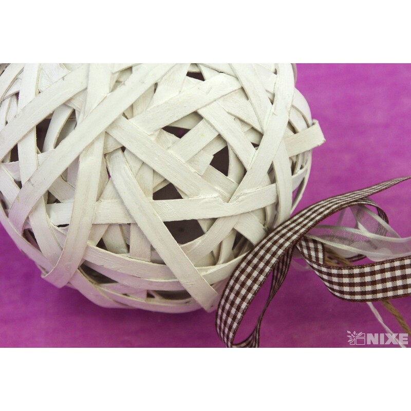 ZÁVĚS KOULE 14cm*BÍLÁ