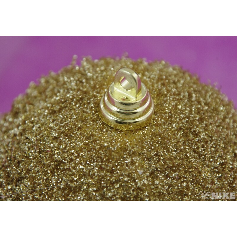 KOULE ZÁVĚS 8cm 4ks*ZLATÁ