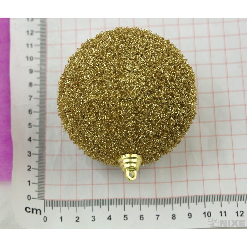 KOULE ZÁVĚS 8cm 4ks*ZLATÁ