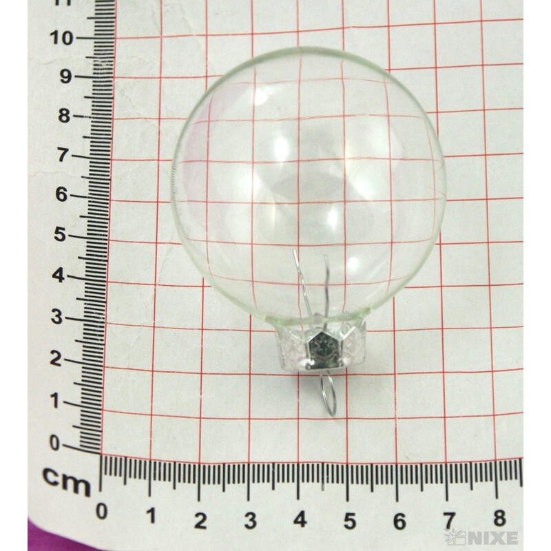 KOULE ZÁVĚS 5,7cm 36ks*PRŮHLEDNÁ