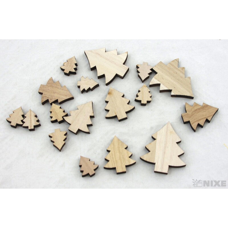 STROMEČEK 5cm 17ks*PŘÍRODNÍ