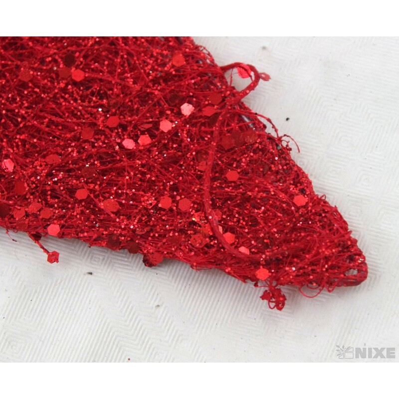 HVĚZDA 29cm*ČERVENÁ