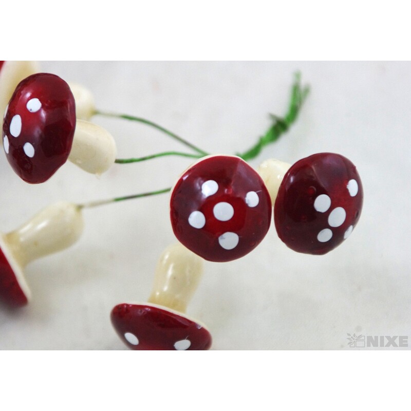 ZÁPICH MUCHOMŮRKA 3x12cm 108ks*ČERVENÁ