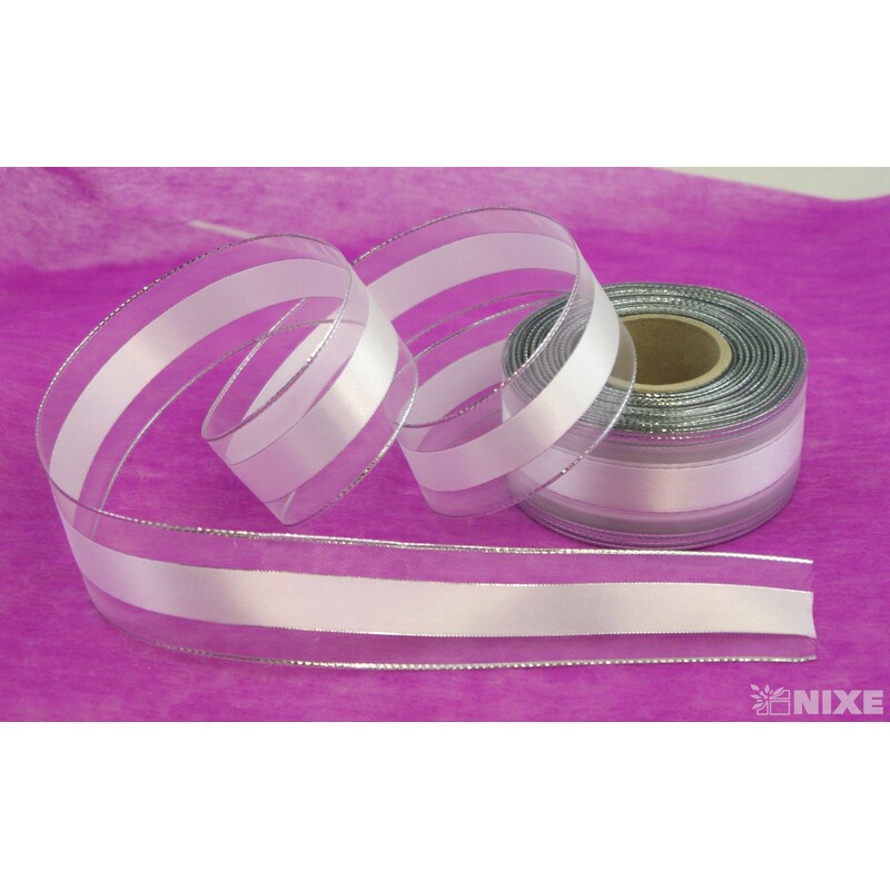 PES MONOF. DR. 40mmx25m*STŘÍBRNÁ 030100-2