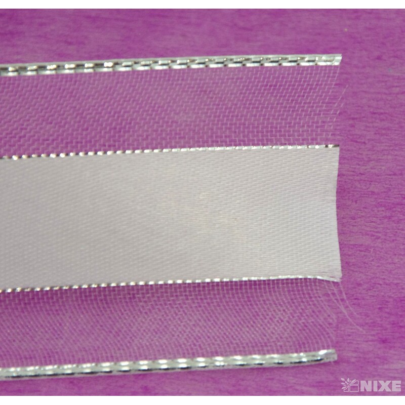 PES MONOF. DR. 40mmx25m*STŘÍBRNÁ 030100-2