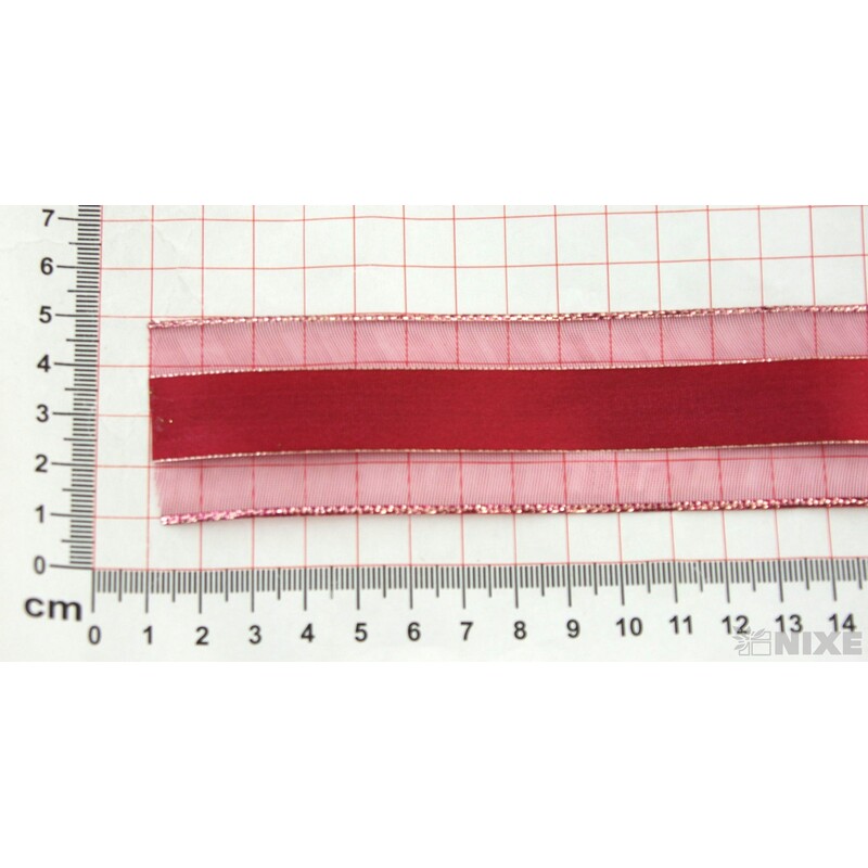 PES MONOF. DR. 40mmx25m*BORDOVÁ 030637