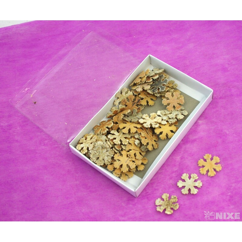 VLOČKA BŘÍZA 4cm 80ks*PŘÍRODNÍ