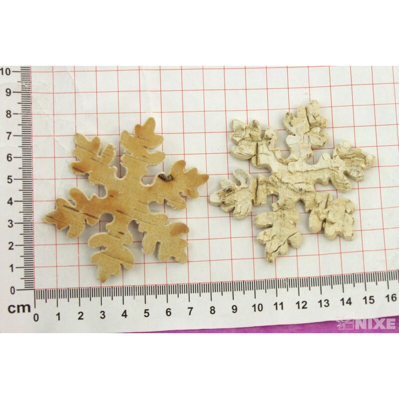 VLOČKA BŘÍZA 8cm 24ks*PŘÍRODNÍ