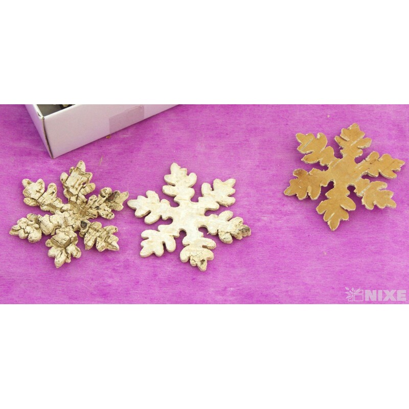 VLOČKA BŘÍZA 6cm 36ks*PŘÍRODNÍ