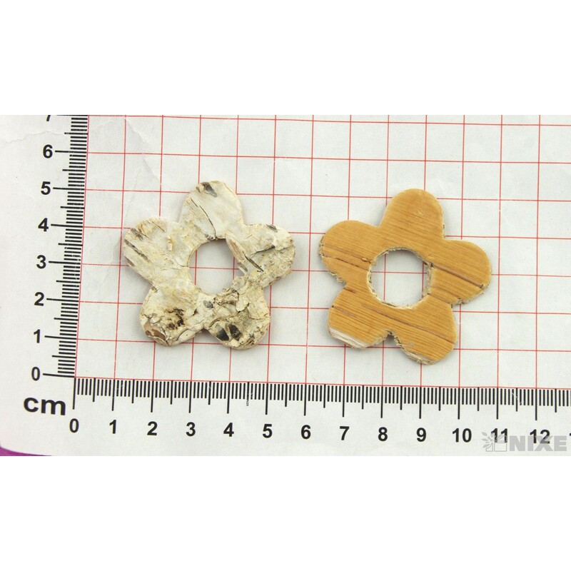 KVÍTEK BŘÍZA 4,5cm 35ks*PŘÍRODNÍ