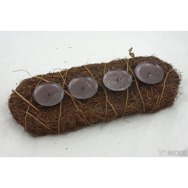 SVÍCEN 40x15cm*HNĚDÁ