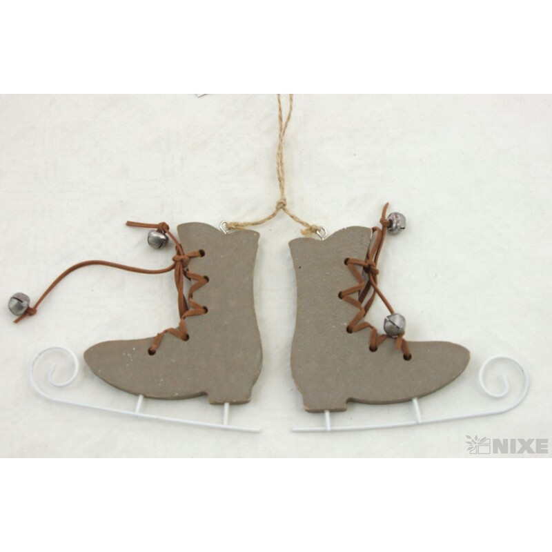 BRUSLE DŘEVO 10x11cm 2ks*PŘÍRODNÍ