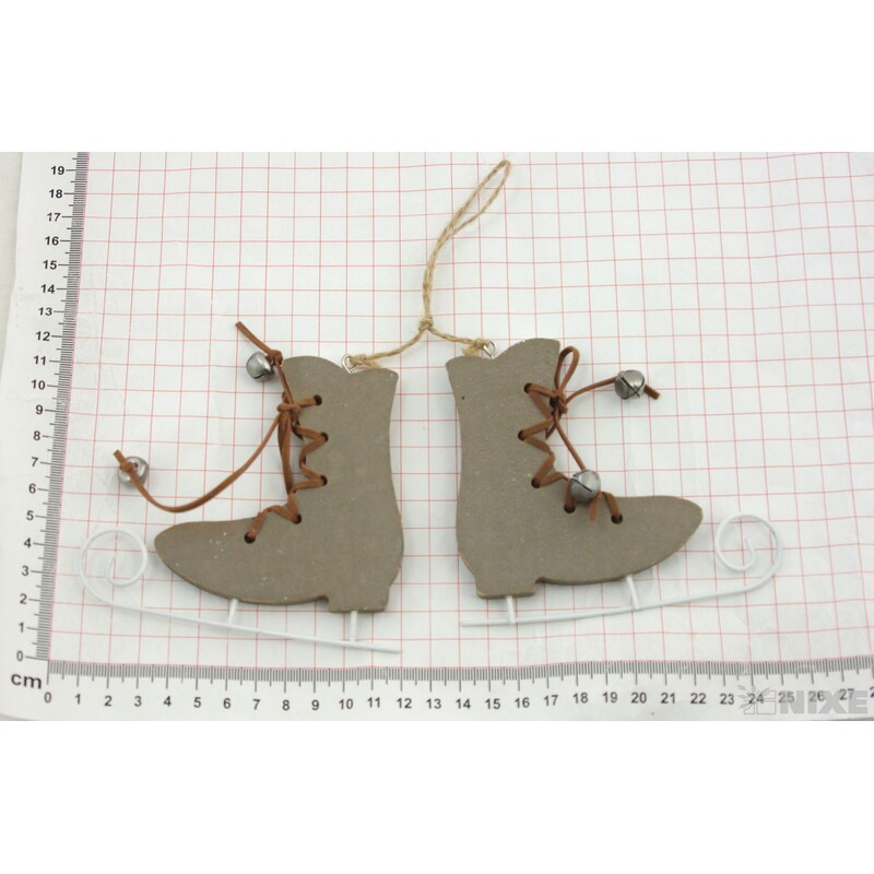 BRUSLE DŘEVO 10x11cm 2ks*PŘÍRODNÍ