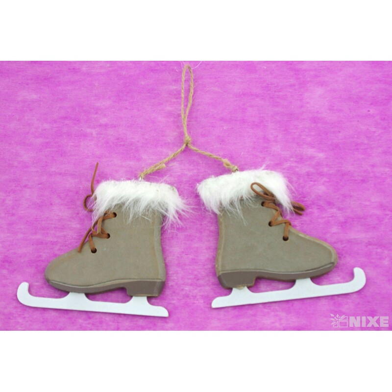 BRUSLE DŘEVO 10x11,5cm 2ks*PŘÍRODNÍ