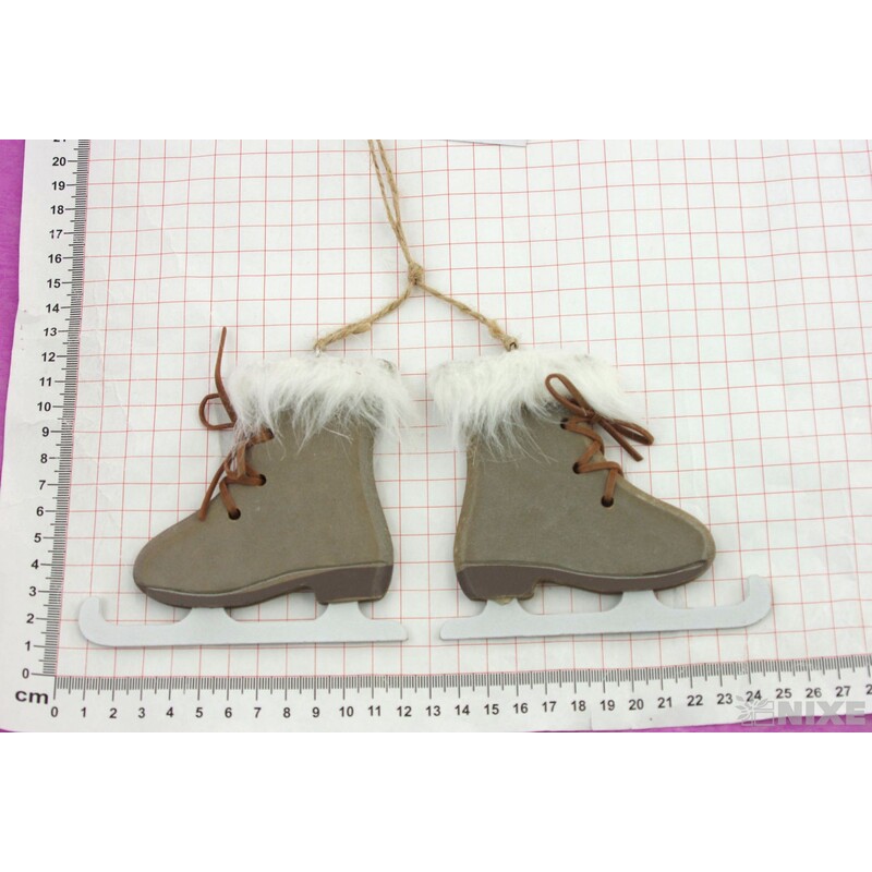 BRUSLE DŘEVO 10x11,5cm 2ks*PŘÍRODNÍ