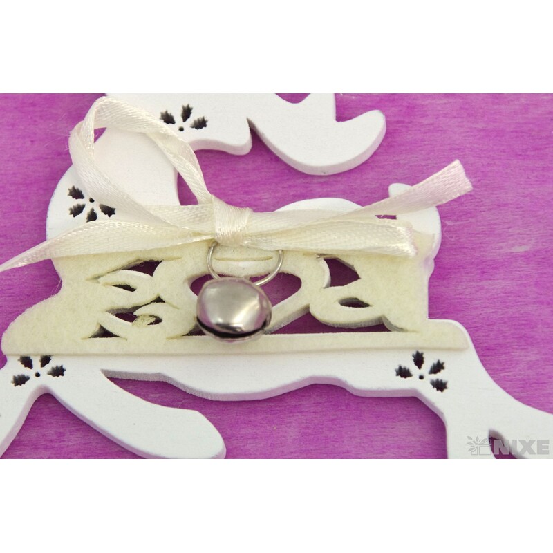 ZÁVĚS SOB D 9cm*BÍLÁ