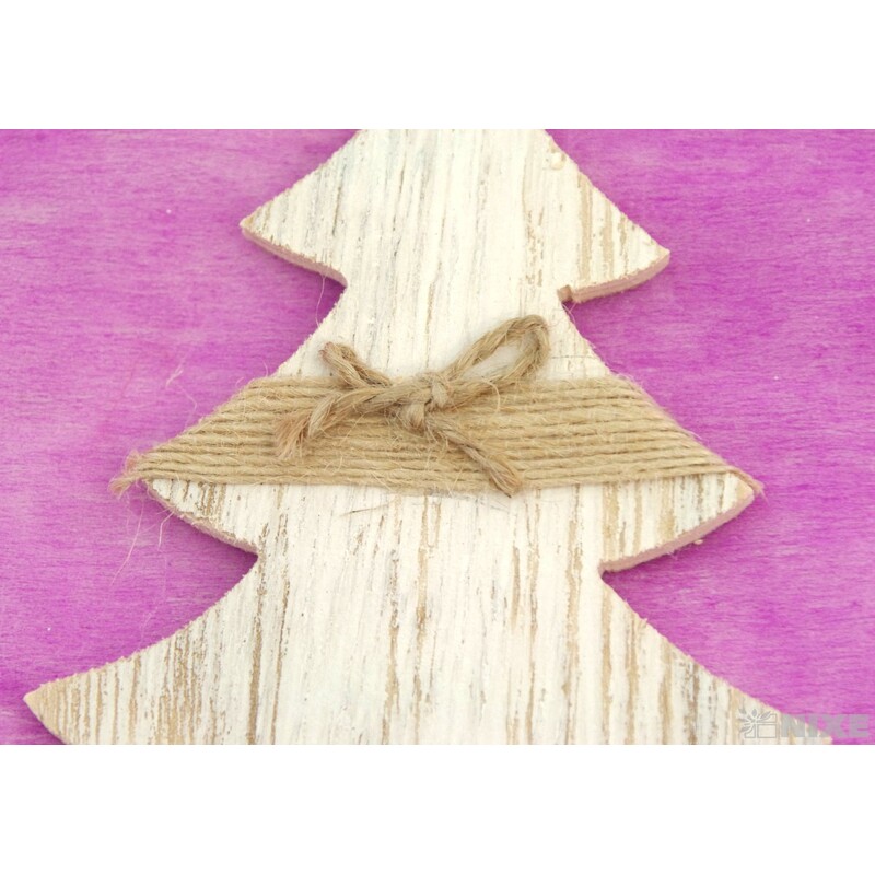 ZÁVĚS STROMEK D 10cm*BÍLÁ