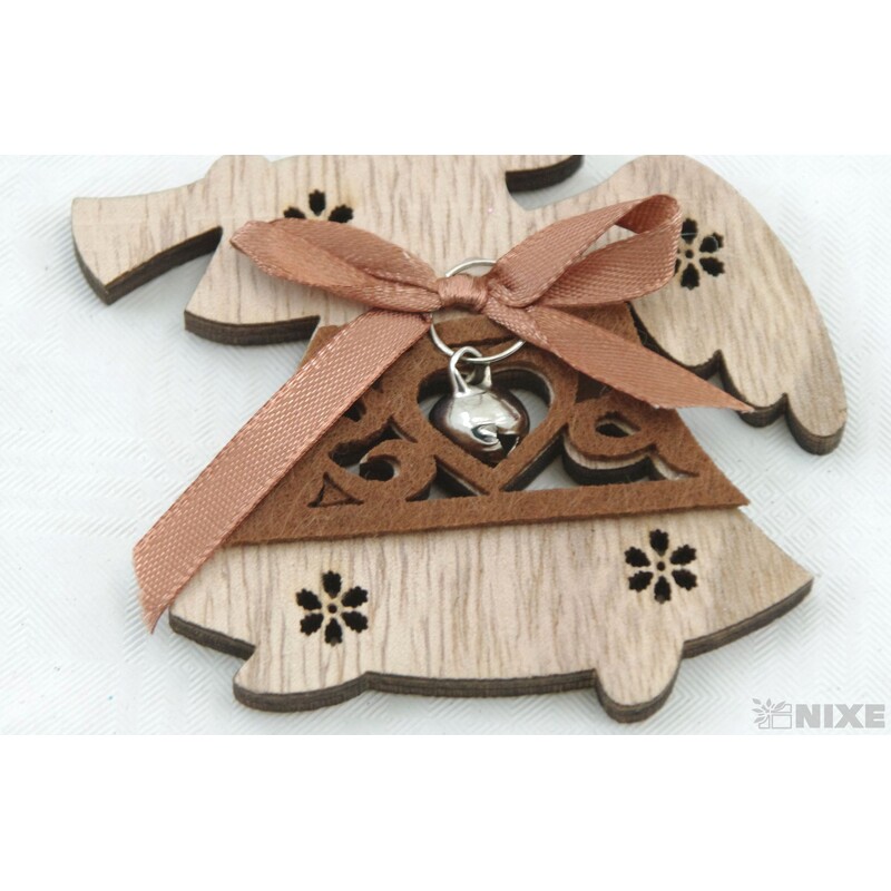 ZÁVĚS ANDĚL D 8,5cm*MIX BAREV