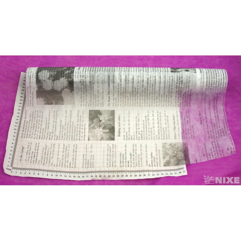 ROLE VLISELIN NOVINY 48cmx20m*ČERNÁ