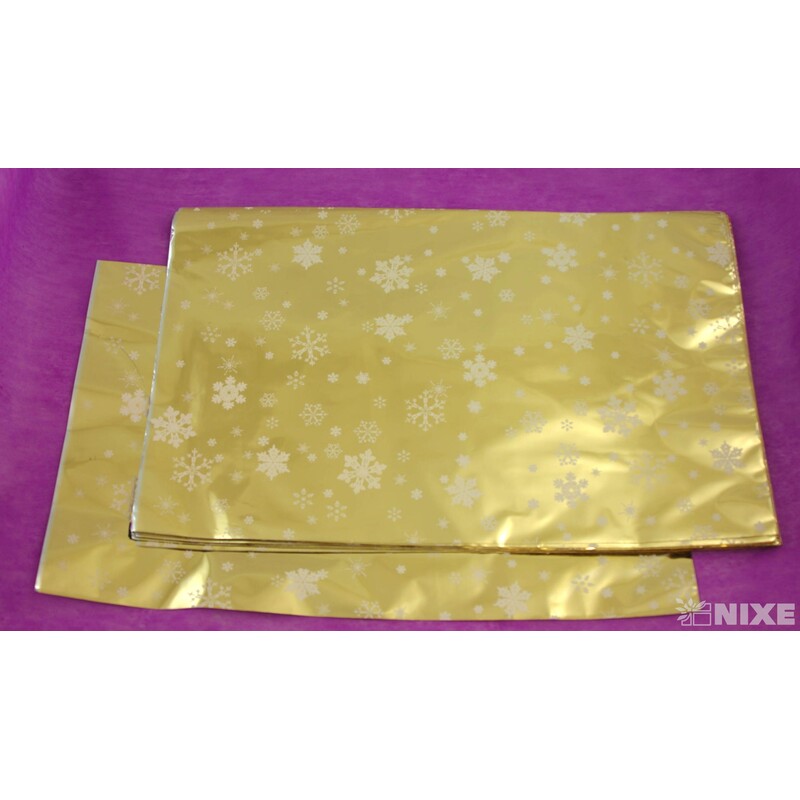 30x48cm VÁNICE BT SÁČEK*ZLATÁ