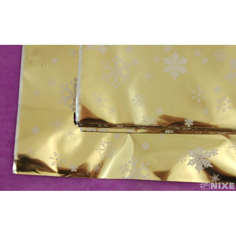 30x48cm VÁNICE BT SÁČEK*ZLATÁ