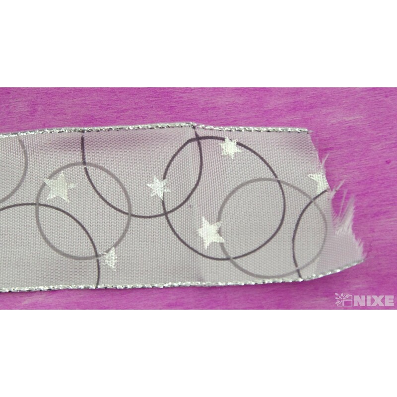 STUHA RINGS 40mmx20m*STŘÍBRNÁ