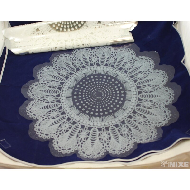 60cm KRAJKA RONDO*BÍLÁ