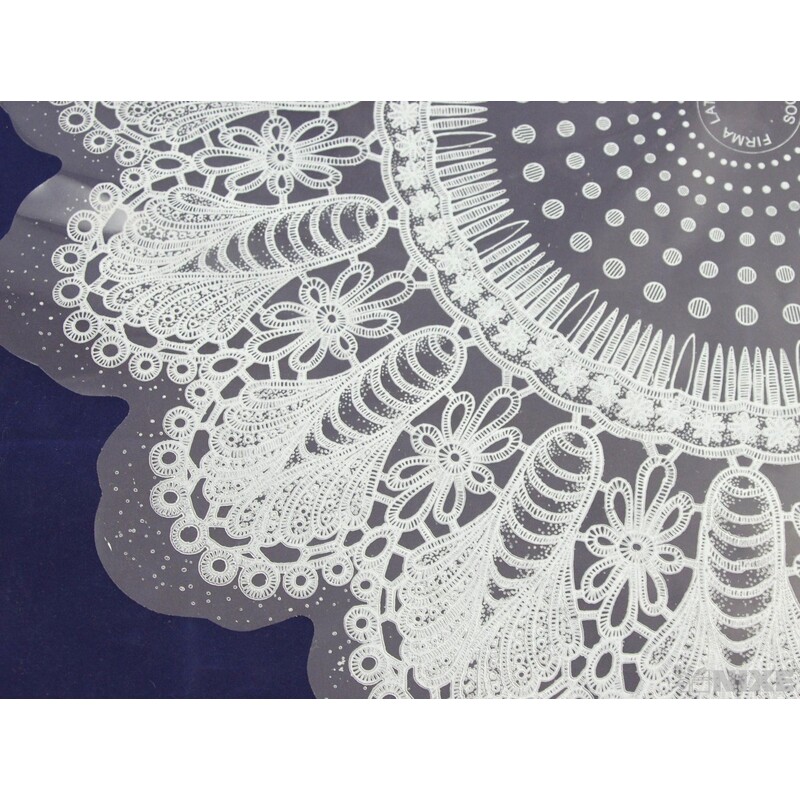 60cm KRAJKA RONDO*BÍLÁ