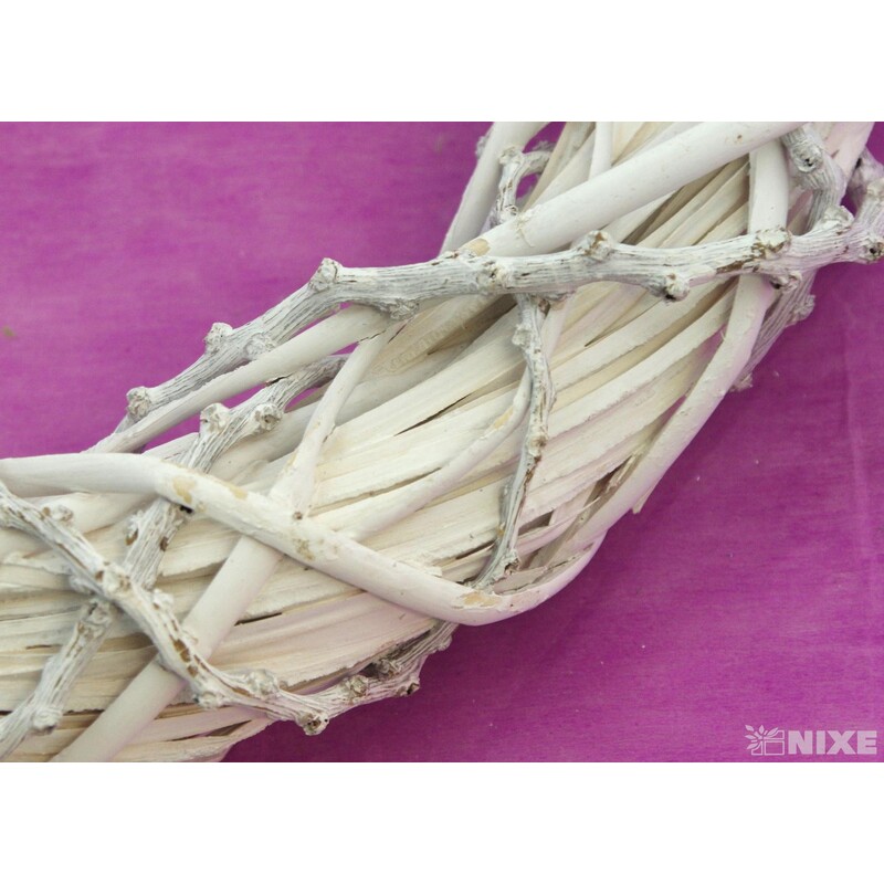 VĚNEC PROUTĚNÝ 35cm*MIX BAREV