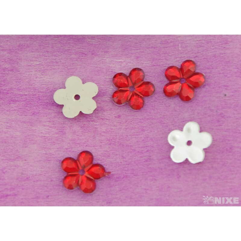 KYTIČKY 1cm cca 500g*ČERVENÁ