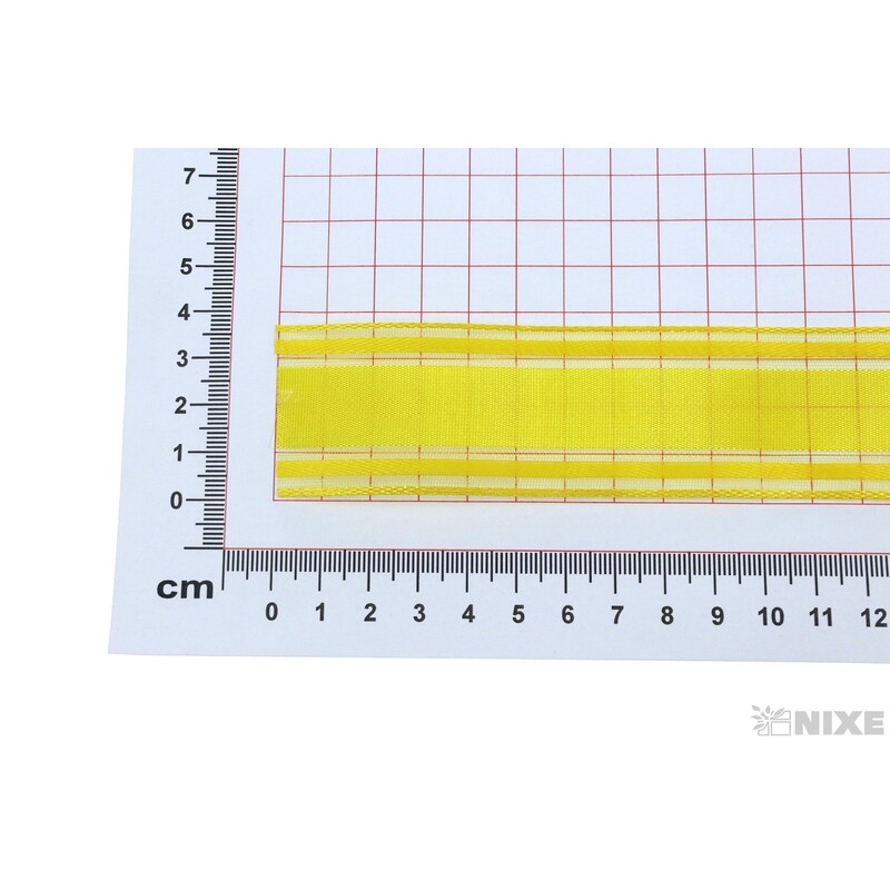 PLÁTNOVÁ STUHA 35mmx25m*ŽLUTÁ 103207