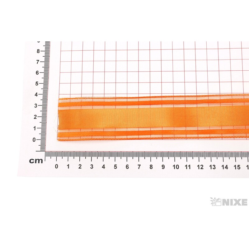 PLÁTNOVÁ STUHA 35mmx25m*ORANŽOVÁ 103617