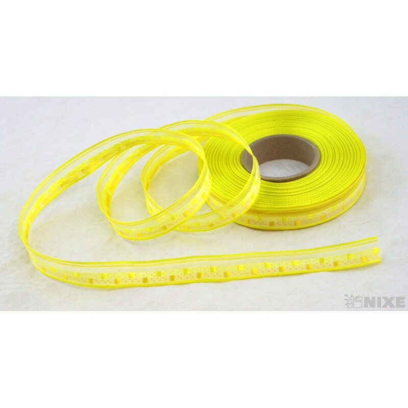 KOSTKA ACH VZOR DR. 15mmx25m*ŽLUTÁ 429504