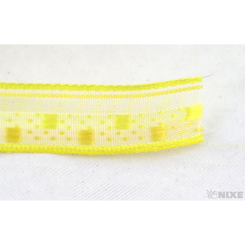 KOSTKA ACH VZOR DR. 15mmx25m*ŽLUTÁ 429504