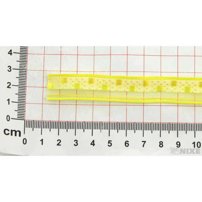 KOSTKA ACH VZOR DR. 15mmx25m*ŽLUTÁ 429504