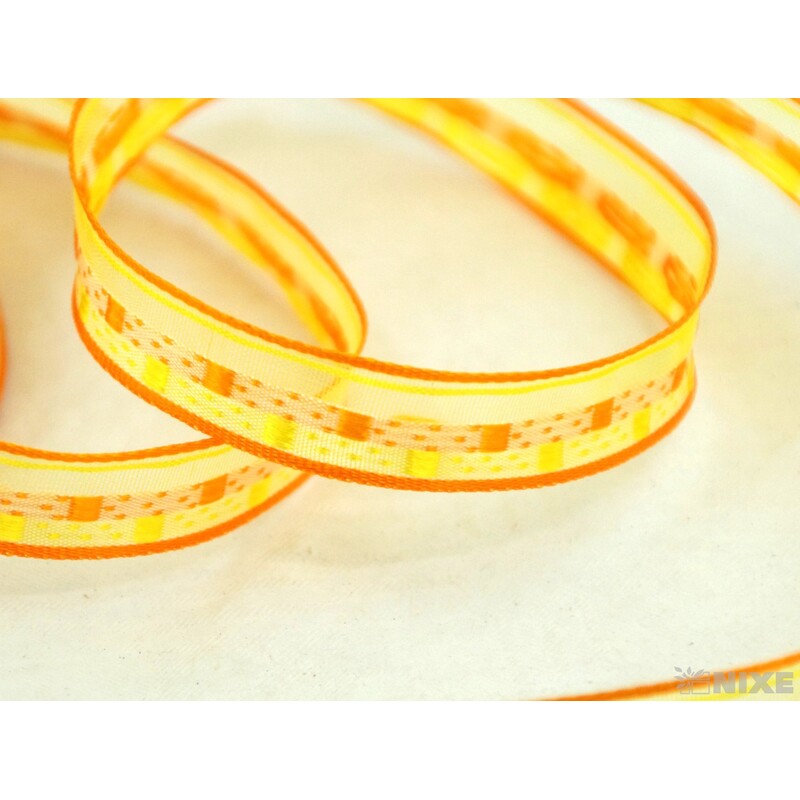 KOSTKA ACH VZOR DR. 15mmx25m*ORANŽOVÁ 429502