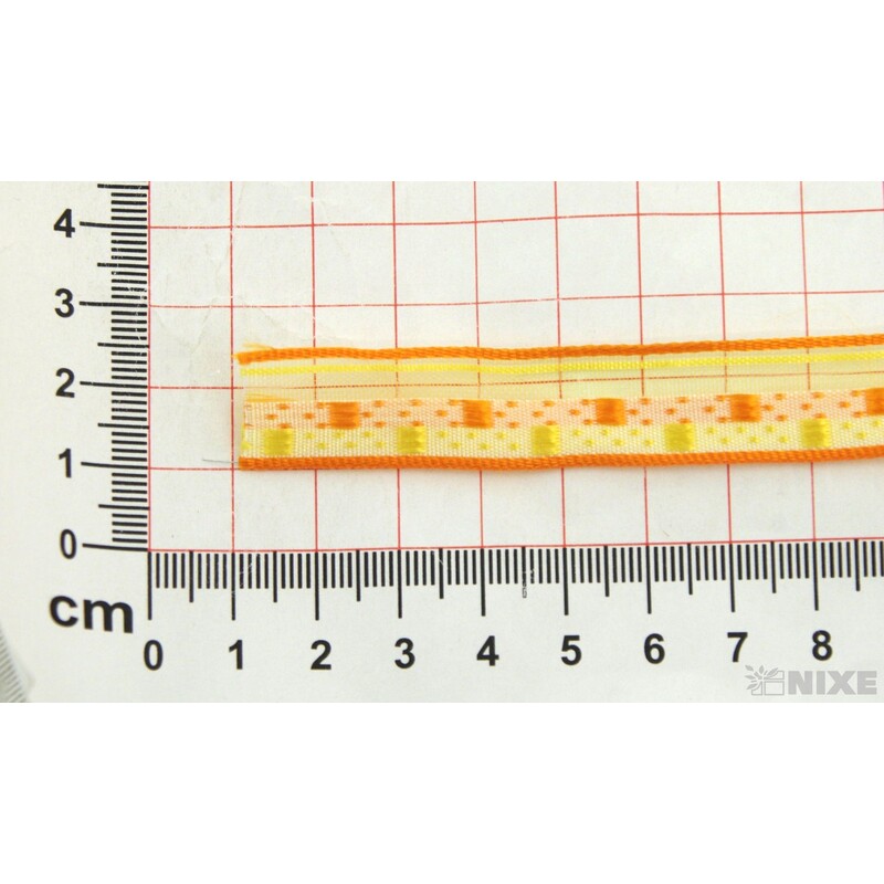 KOSTKA ACH VZOR DR. 15mmx25m*ORANŽOVÁ 429502