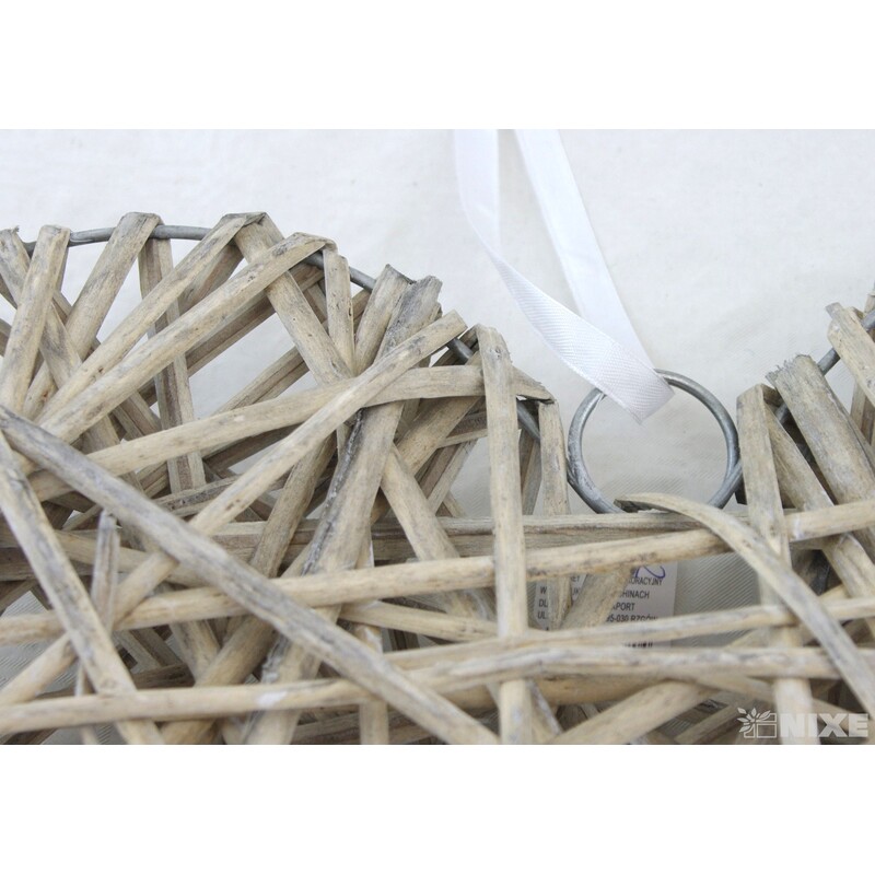 ZÁVĚS SRDCE 40cm*MIX BAREV