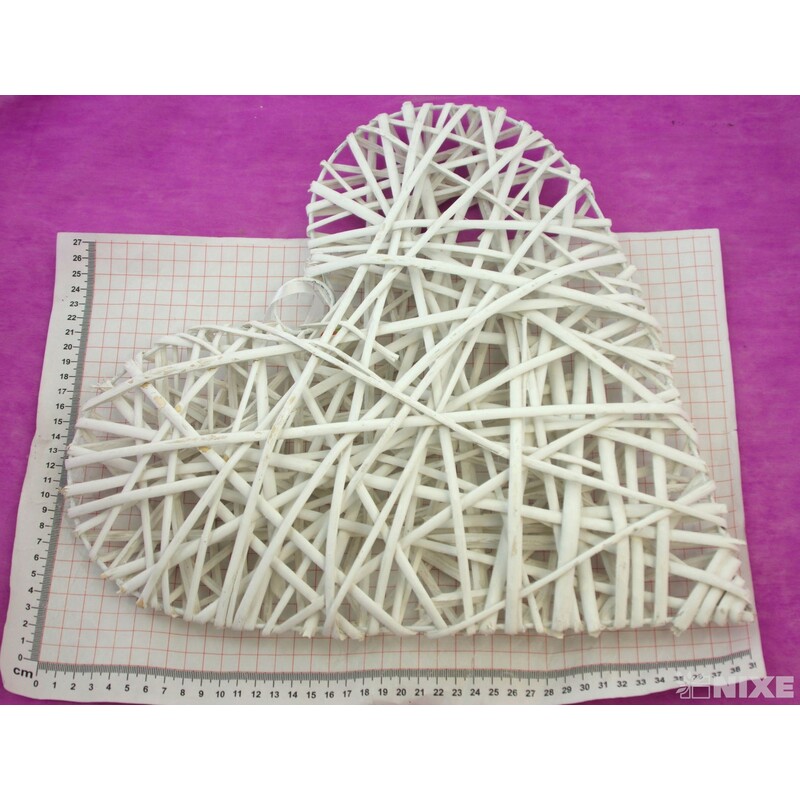 ZÁVĚS SRDCE 40cm*MIX BAREV