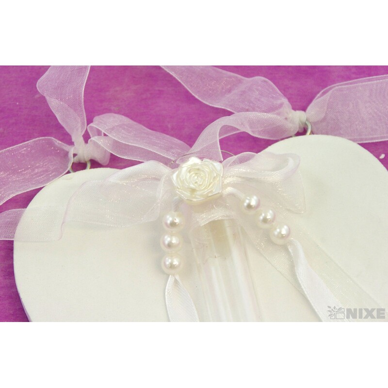 ZÁVĚS SRDCE DŘEVO 17cm*